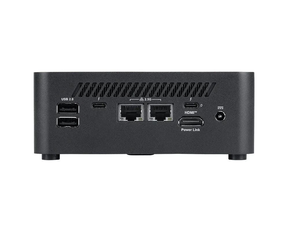 PC Mini MSI Cubi NUC AI+ 2MG-019BVN (Ultra 7 258V | Wi-Fi 6E+BT | 32GB LPDDR5X | Thunderbolt 4 | No OS | 3 Year | Black)