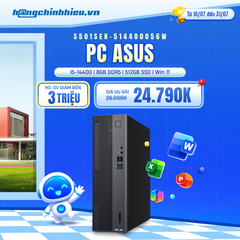 PC ASUS S501SER-514400056W (i5-14400 | 8GB DDR5 | 512GB SSD | Win 11)