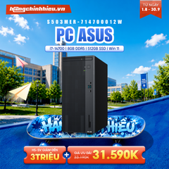 PC ASUS S503MER-714700012W (i7-14700 | 8GB DDR5 | 512GB SSD | Win 11)