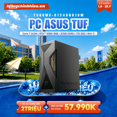 PC ASUS TUF Gaming T500 T500MV-07240H019W (Core 7 240H | RTX™ 5060 8GB | 32GB DDR5 | 1TB SSD | Win 11)