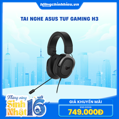 Tai nghe ASUS TUF Gaming H3 (Gun Metal)
