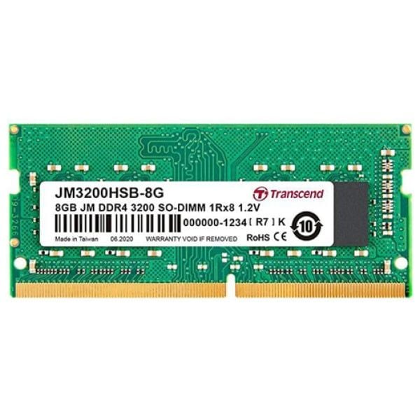 RAM Laptop Transcend DDR4 3200MHz 8GB JM3200JSB-8GB