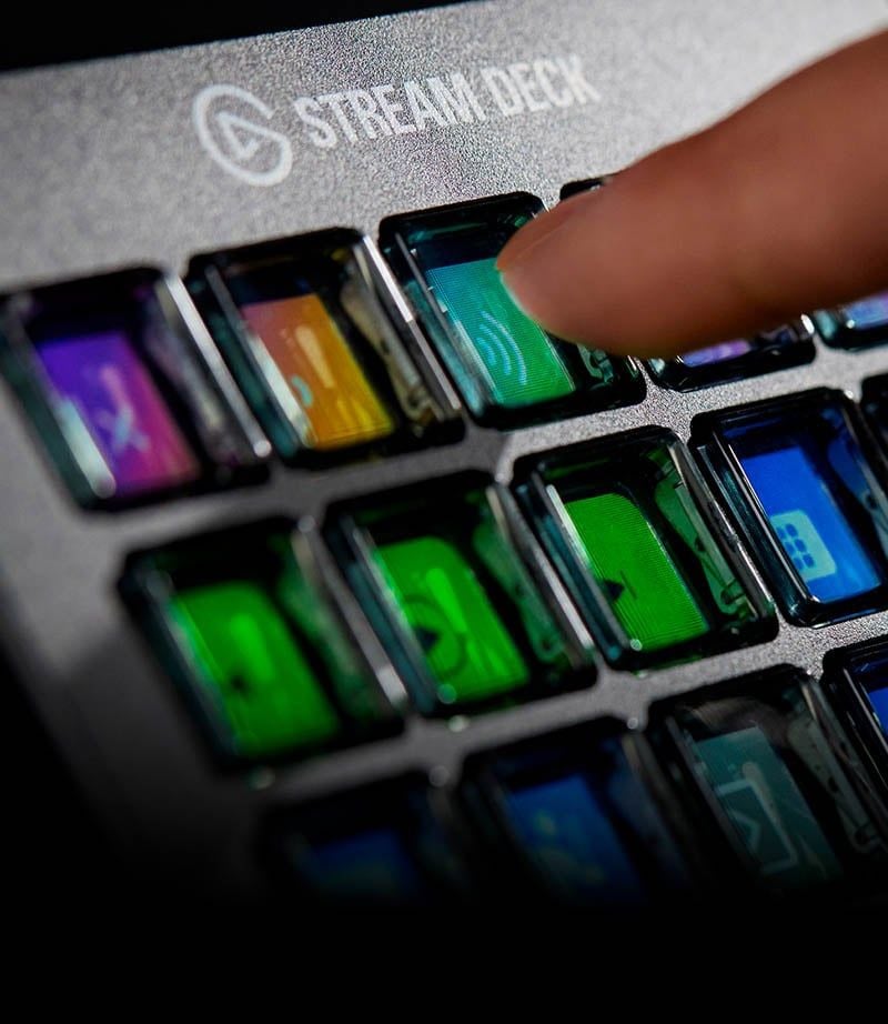 Thiết bị Stream Elgato StreamDeck MK.2 Scissor Keys