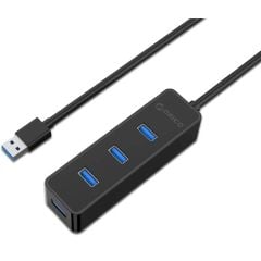 Bộ chia 4 Port USB 3.0 ORICO W5PH4-U3-V1-BK 4 cổng USB 3.0