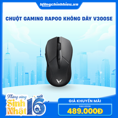 Chuột Gaming Rapoo không dây V300SE Black