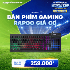 Bàn phím Gaming giả cơ Rapoo V50S Black