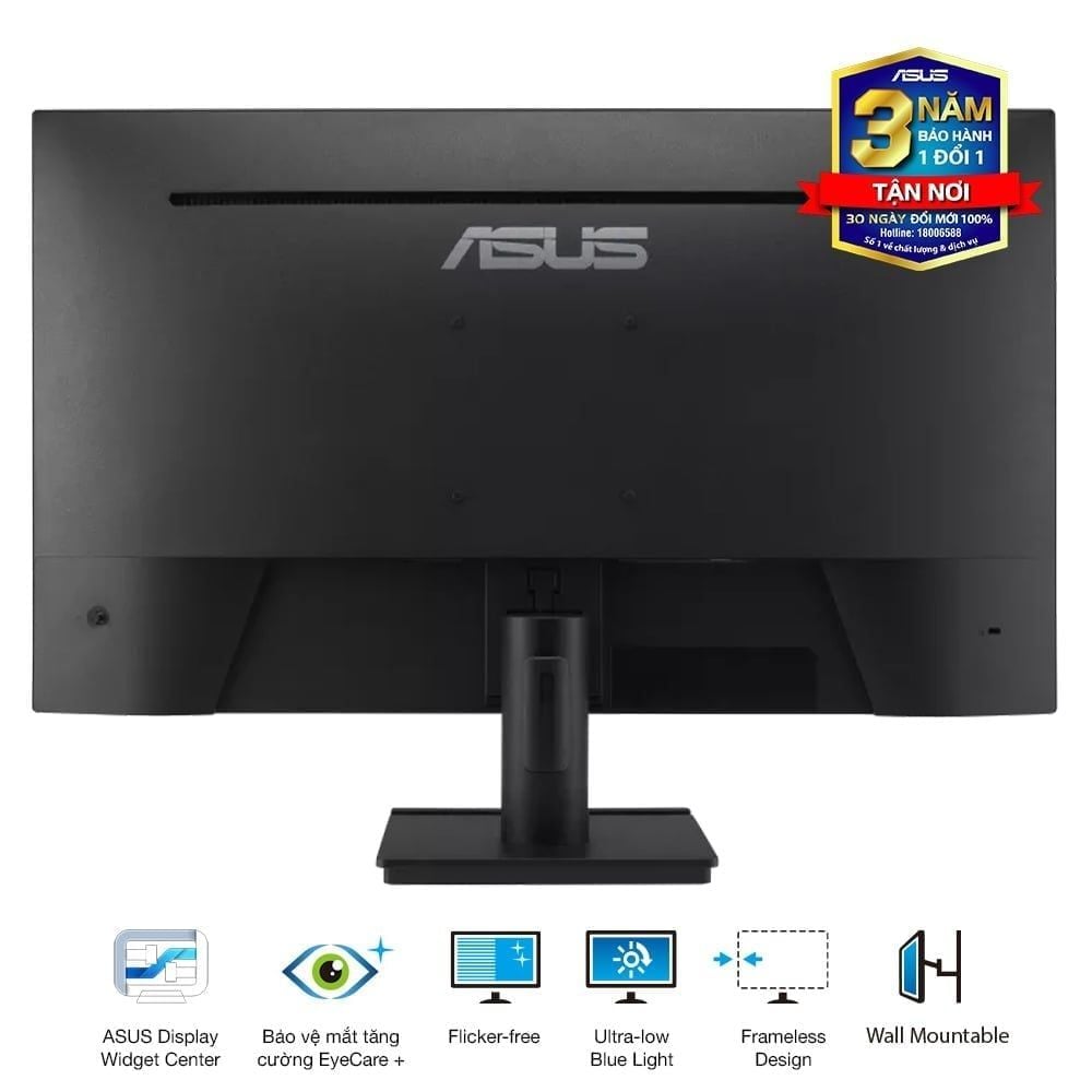 Màn hình ASUS VA27AQ 27 inch IPS 2K QHD 75Hz