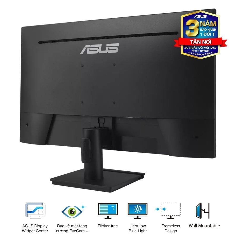 Màn hình ASUS VA27AQ 27 inch IPS 2K QHD 75Hz