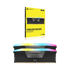 Ram PC Corsair Vengeance RGB 128GB (2x64GB) 6400 DDR5 (CMH128GX5M2B6400C42)