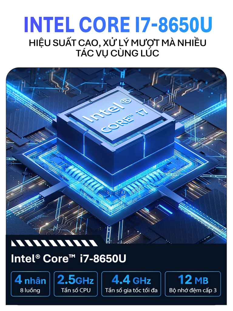 PC All In One Viamei G33 (i7-8650U | 16GB | 512GB | Intel UHD 620 | 27' FHD | Win 11 Pro)