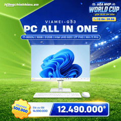 PC All In One Viamei G33 (i7-8650U | 16GB | 512GB | Intel UHD 620 | 27' FHD | Win 11 Pro)