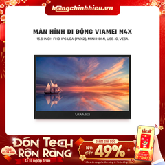 Màn hình di động VIAMEI N4X 15.6 inch FHD IPS Loa (1Wx2), Mini HDMI, USB-C, VESA