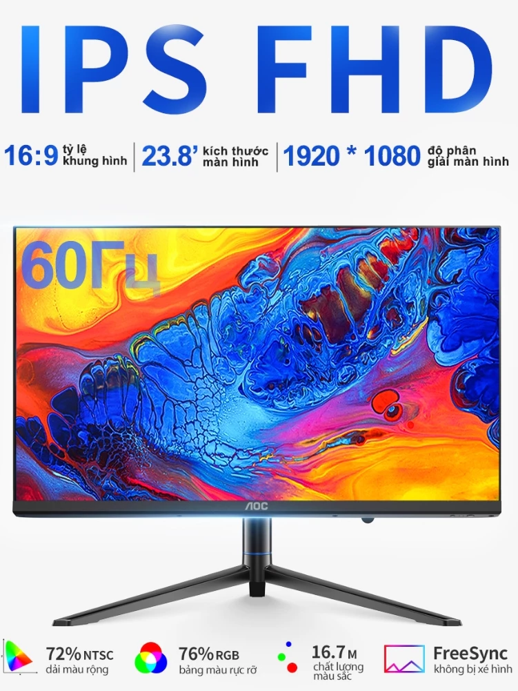 PC All In One AOC A99 (i5-12450H | 16GB | 512GB | Intel UHD 730 | 23.8' FHD | UPS 2600 mAh | Win 11 Pro)