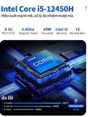 PC All In One AOC A99 (i5-12450H | 16GB | 512GB | Intel UHD 730 | 23.8' FHD | UPS 2600 mAh | Win 11 Pro)