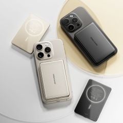 Sạc dự phòng từ tính Movespeed W10 | 10000mAh | 20W | Đen