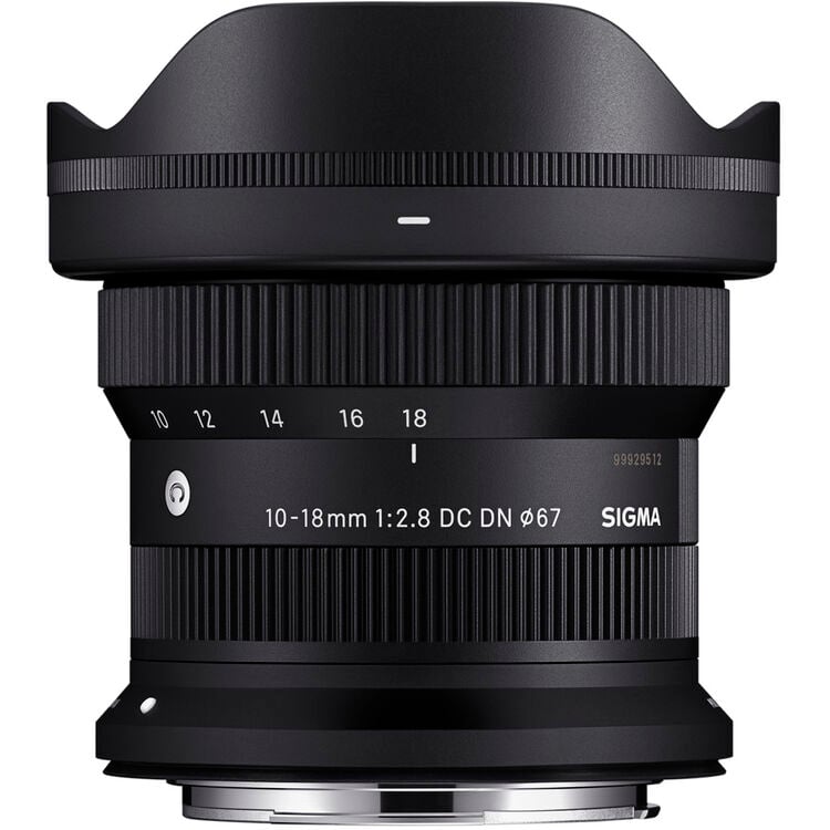 Sigma 10-18mm F2.8 DC DN Contemporary ngàm Fujifilm X - Thiết kế của Sigma 10-18mm F2.8 DC DN Contemporary ngàm Fujifilm X