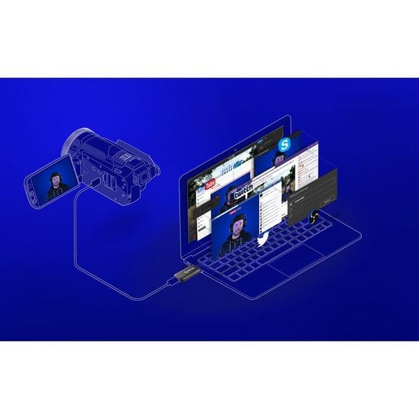 Elgato Cam Link 4K – Bộ Chuyển Đổi Camera HDMI Thành Webcam 4K