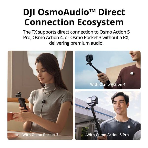 Micro DJI Mic Mini 2 (bản 1 TX + 1 RX)