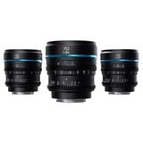 Combo 3 ống kính Cine SIRUI Night Walker 24/35/55mm T1.2 S35