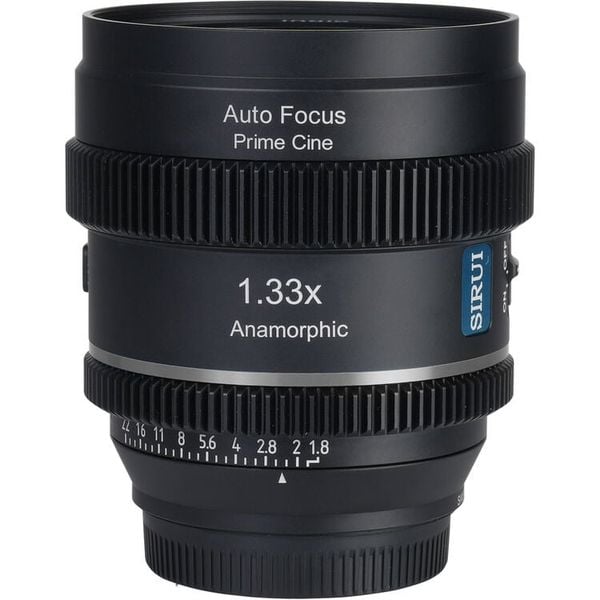 Ống kính SIRUI 20mm T1.8 Anamorphic 1.33X Autofocus Sony E cũ (đã qua sử dụng)