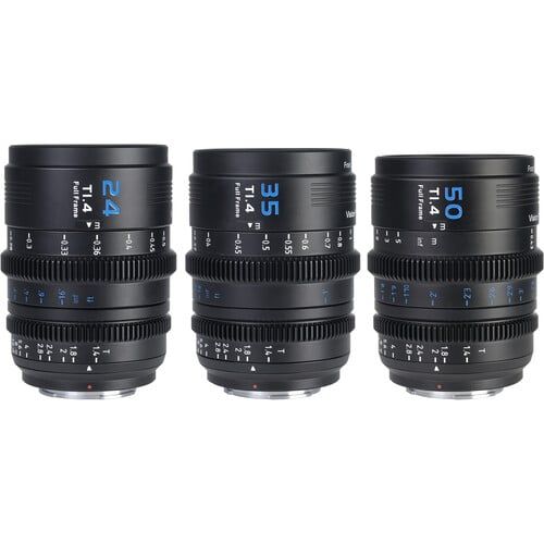 Ống kính Combo 3 lens SIRUI Vision Prime (VP1): 24mm + 35mm + 50mm T1.4 (ngàm E/RF/Z/L)- / chính hãng/ full VAT