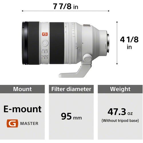 Ống kính Sony FE 50-150mm F2 GM