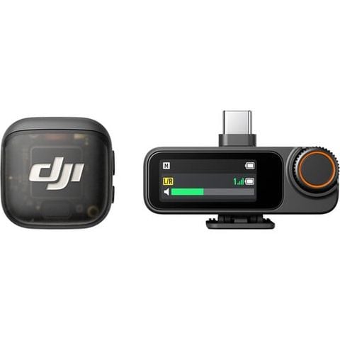 Micro không dây DJI Mic 3 (bản Basic 1 nhận & 1 phát) - Hàng chính hãng
