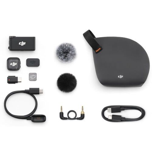 Micro không dây DJI Mic 3 (bản Basic 1 nhận & 1 phát) - Hàng chính hãng