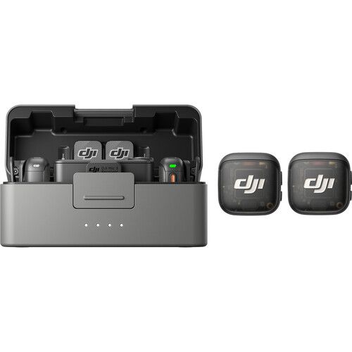 Bộ hệ thống micro không dây DJI Mic 3 (Bản Duo 2 phát & 1 nhận + hộp sạc)