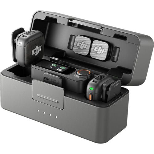Bộ hệ thống micro không dây DJI Mic 3 (Bản Duo 2 phát & 1 nhận + hộp sạc)
