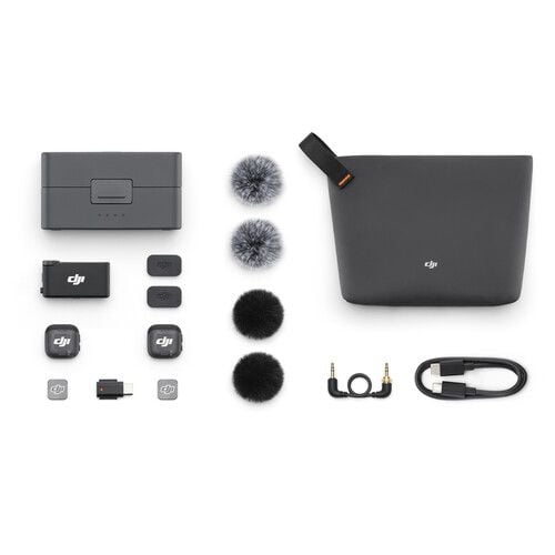 Bộ hệ thống micro không dây DJI Mic 3 (Bản Duo 2 phát & 1 nhận + hộp sạc)