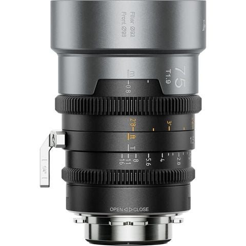 Ống kính cine anamorphic Sirui IronStar 75mm T1.9 Full Frame – 1.5x, PL/EF, Cinema Lens chuyên nghiệp