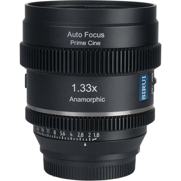 SIRUI 20mm T1.8 Anamorphic 1.33x AF S35 ngàm Sony E (cũ) - Thiết kế của SIRUI 20mm T1.8 Anamorphic 1.33x AF S35 ngàm Sony E (cũ)