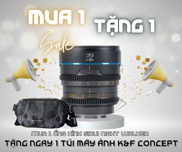Ống kính Cine SIRUI Night Walker 24mm T1.2