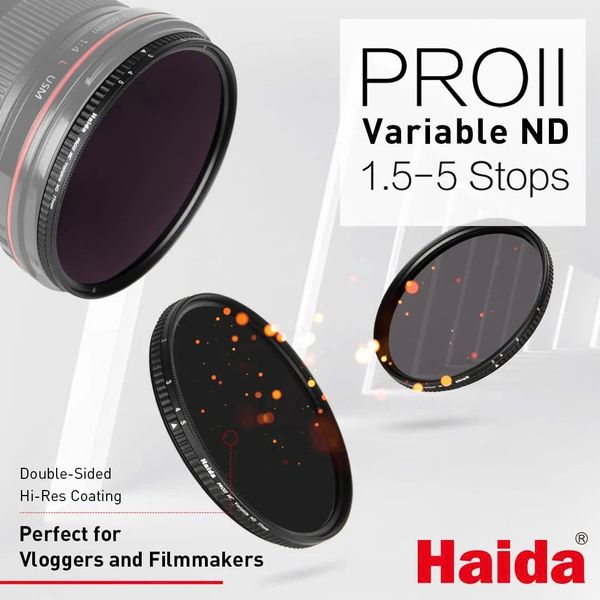 Filter Haida Pro II ND1000 (10 Stops) Slim (Click để xem size) - HD2019