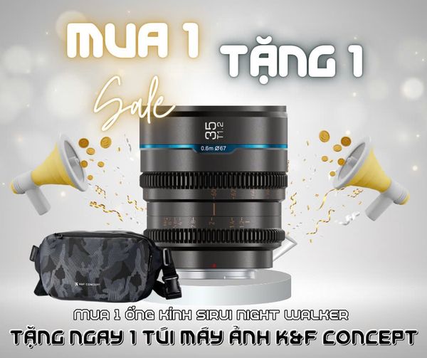 Ống kính Cine SIRUI Night Walker 35mm T1.2
