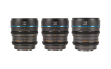 Combo 3 ống kính Cine SIRUI Night Walker 24/35/55mm T1.2 S35