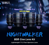 Ống kính Cine SIRUI Night Walker 16mm T1.2