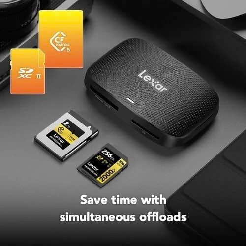 Đầu đọc thẻ Lexar CFexpress Type B/ SD USB 3.2 Gen 2 Professional - RW520
