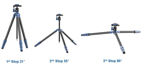 Chân máy Benro Slim Tripod Aluminum - TSSL08AN00P