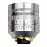 Ống kính TTArtisan 50mm F0.95 Leica M (Silver) cũ (đã qua sử dụng - 99%)