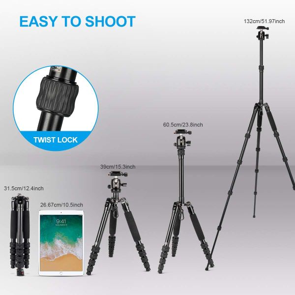 Chân máy ảnh SIRUI Traveler 5AX - Chính hãng