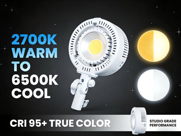 Đèn LED LIYADI R200 công suất 200W - COB - Dáng đèn tròn