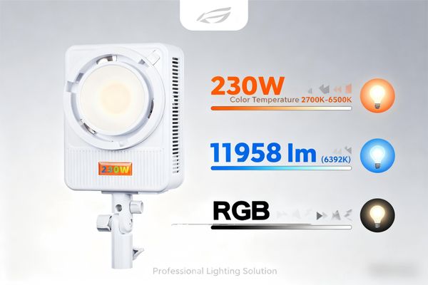Đèn LED LIYADI Z230 Bi-color - công suất 230W