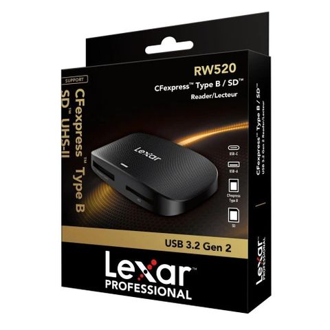 Đầu đọc thẻ Lexar CFexpress Type B/ SD USB 3.2 Gen 2 Professional - RW520