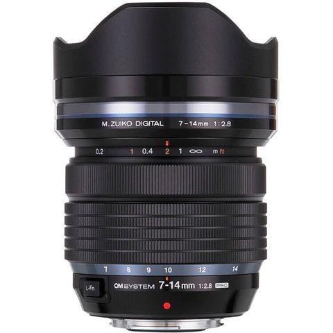 Ống kính OM SYSTEM M.Zuiko Digital ED 7-14mm F2.8 PRO