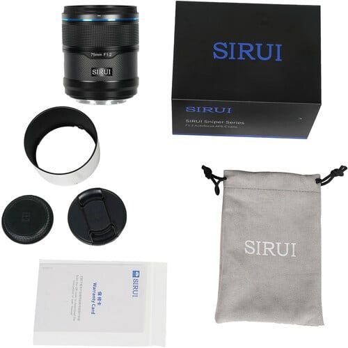 Ống kính SIRUI Sniper 75mm F1.2 autofocus