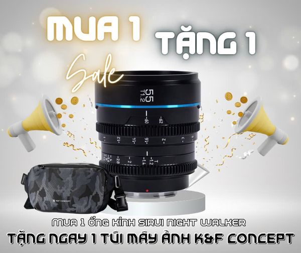 Ống kính Cine SIRUI Night Walker 55mm T1.2
