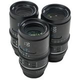 Combo 3 ống kính Cine Anamorphic SIRUI Astra 50/75/100mm T1.8 1.33X AF