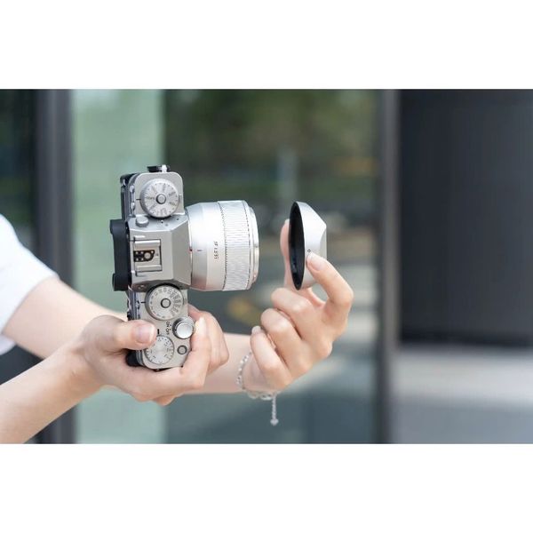 Hood vuông retro cho lens TTArtisan (52mm) - Loa che sáng phong cách retro, thiết kế kim loại